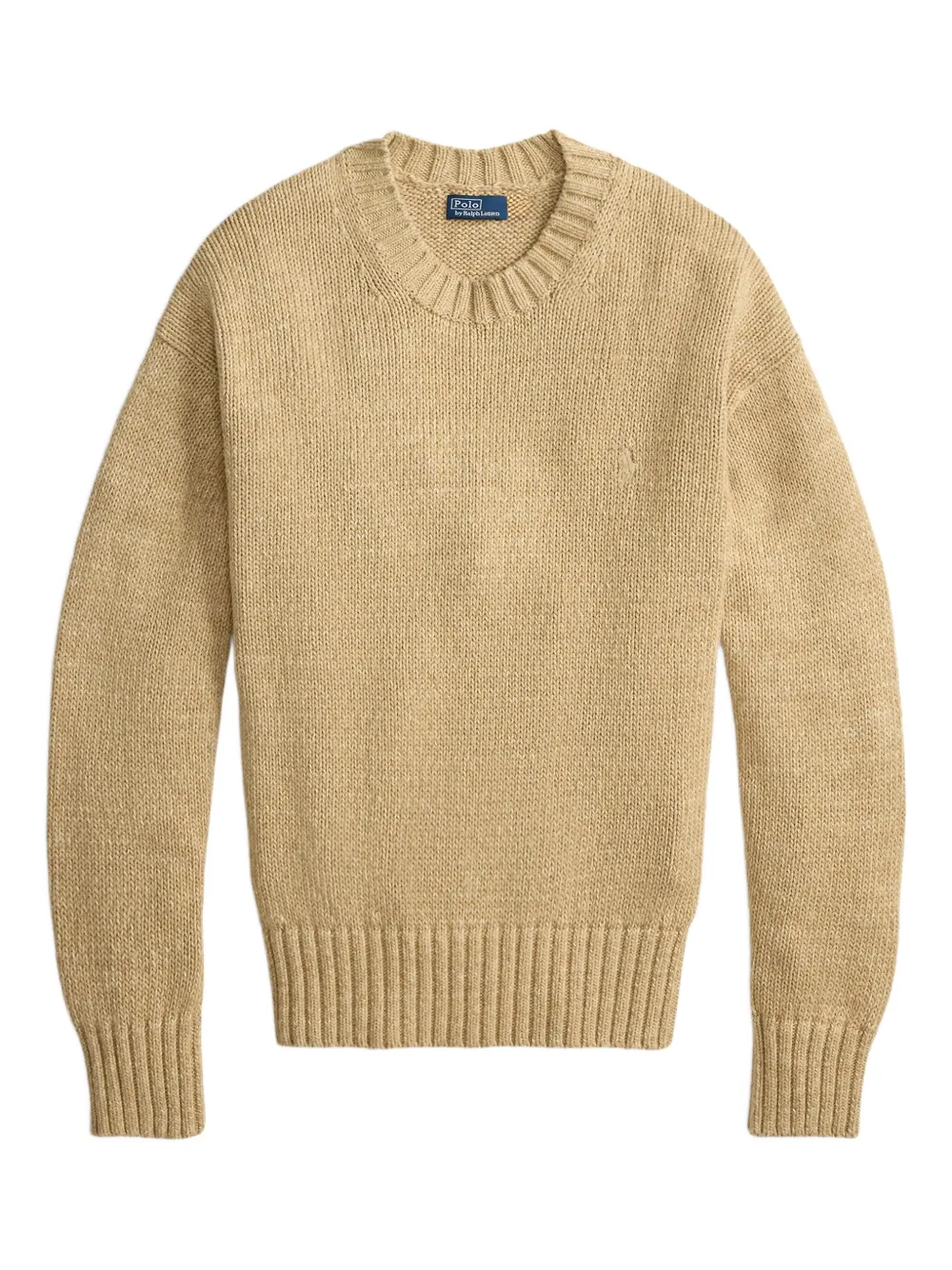 Polo Ralph Lauren Polo Pony Crew-neck Sweater In Neutral