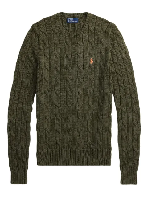 Polo Ralph Lauren — cable-knit long-sleeve sweater