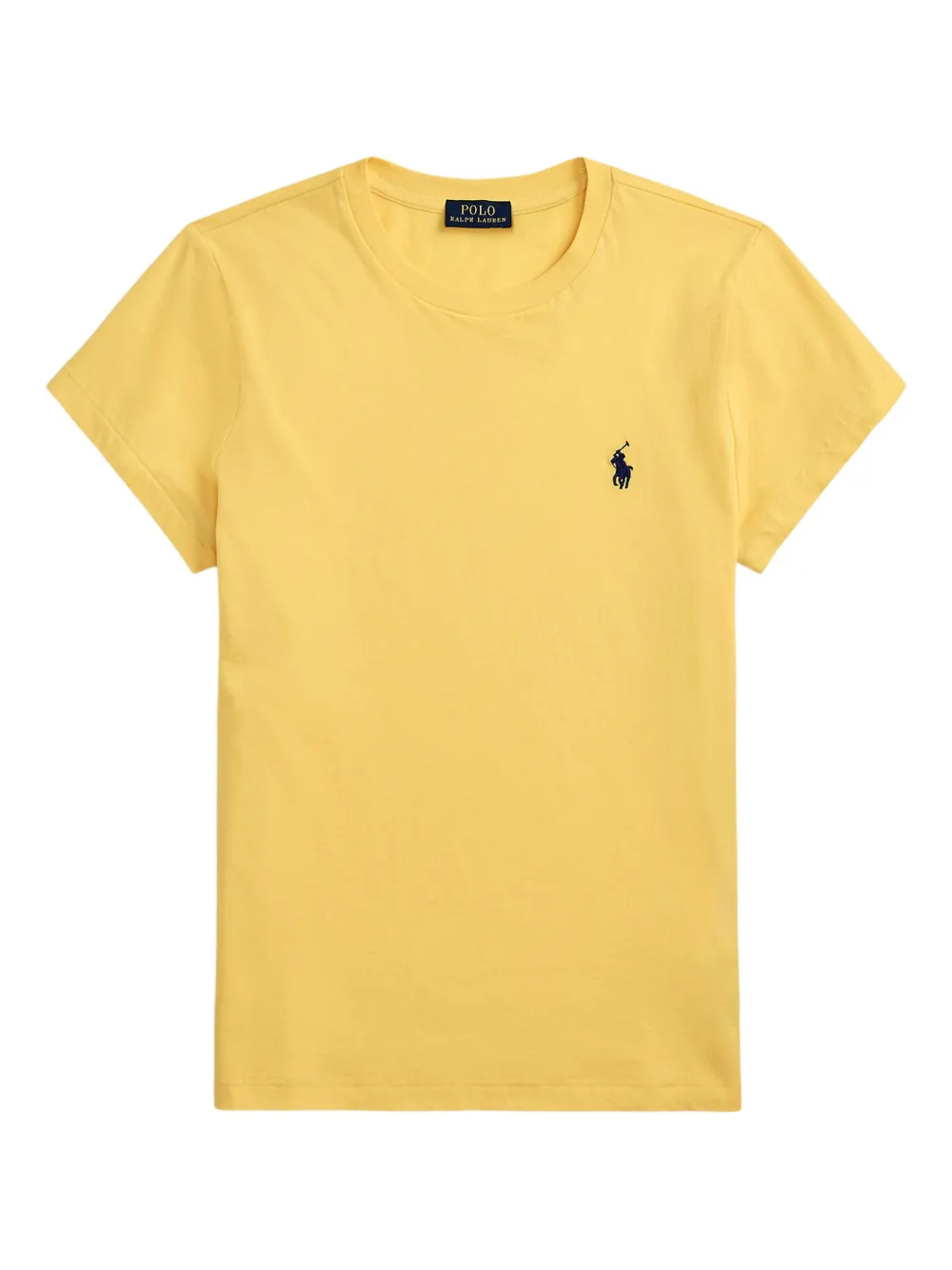 Polo Ralph Lauren Crew-neck Cotton T-shirt In Yellow