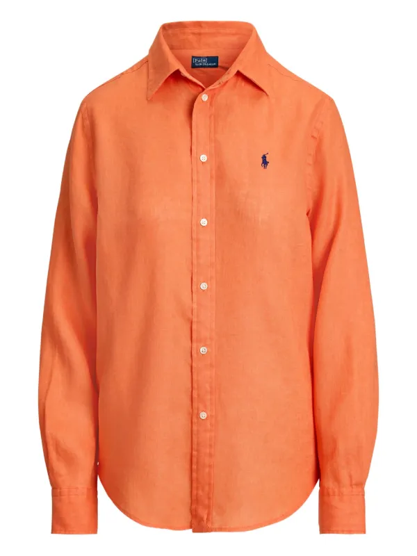 Polo Ralph Lauren ロングスリーブ ボタンシャツ | オレンジ | FARFETCH JP