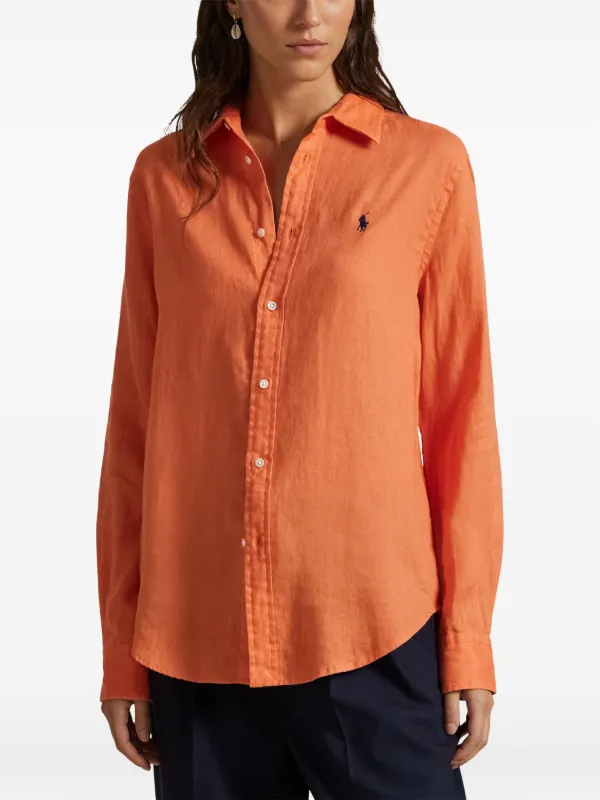 strapless open back dress See You There Coral Orange Blouse – Shop the Mint main image 0