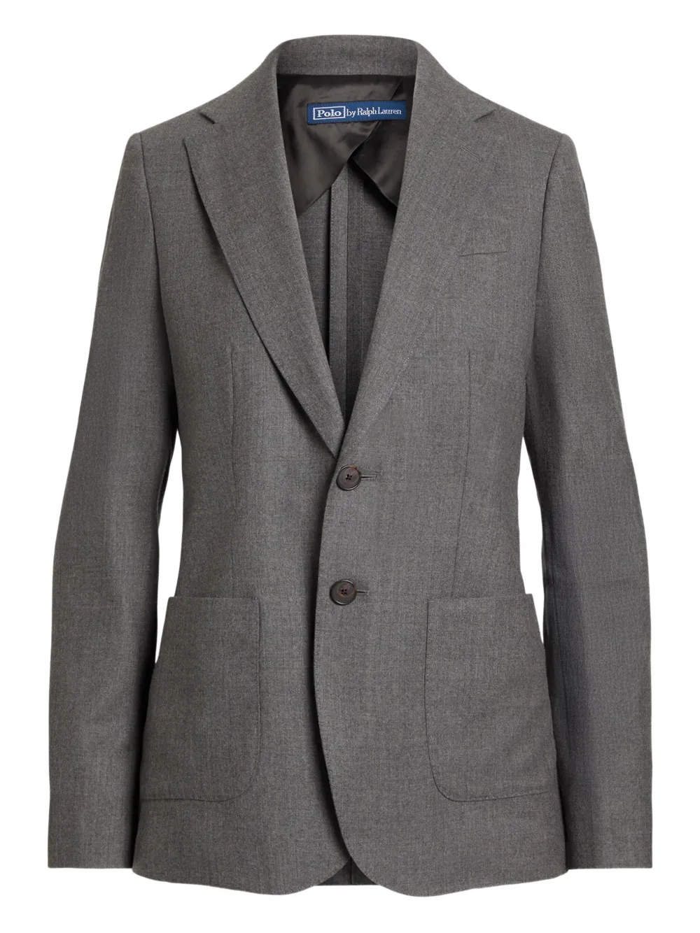 Polo Ralph Lauren Stretch-wool Blazer In Gray