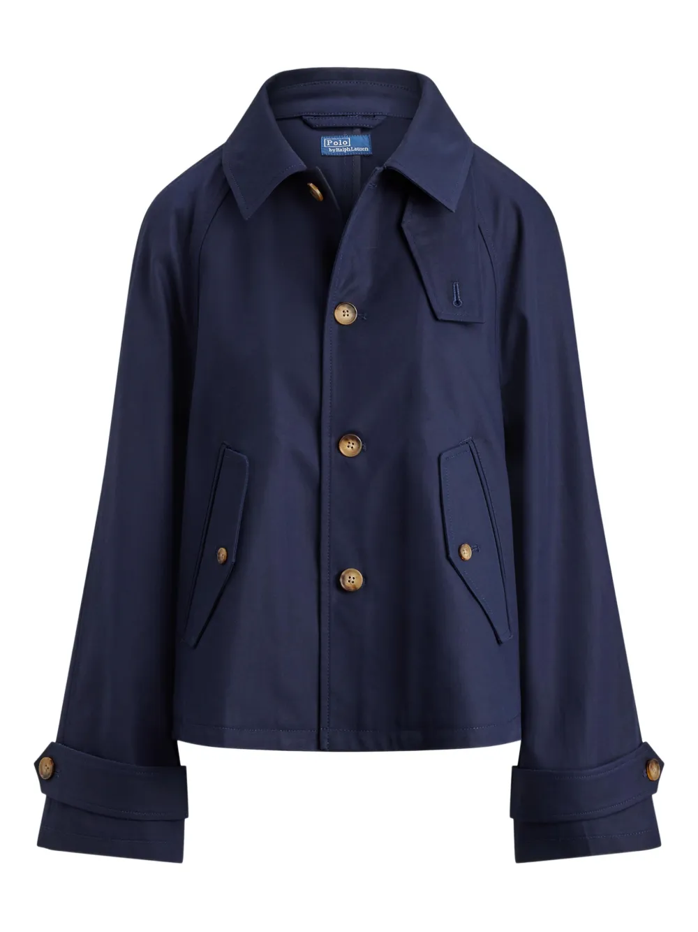 Polo Ralph Lauren Buttoned Jacket In Blue