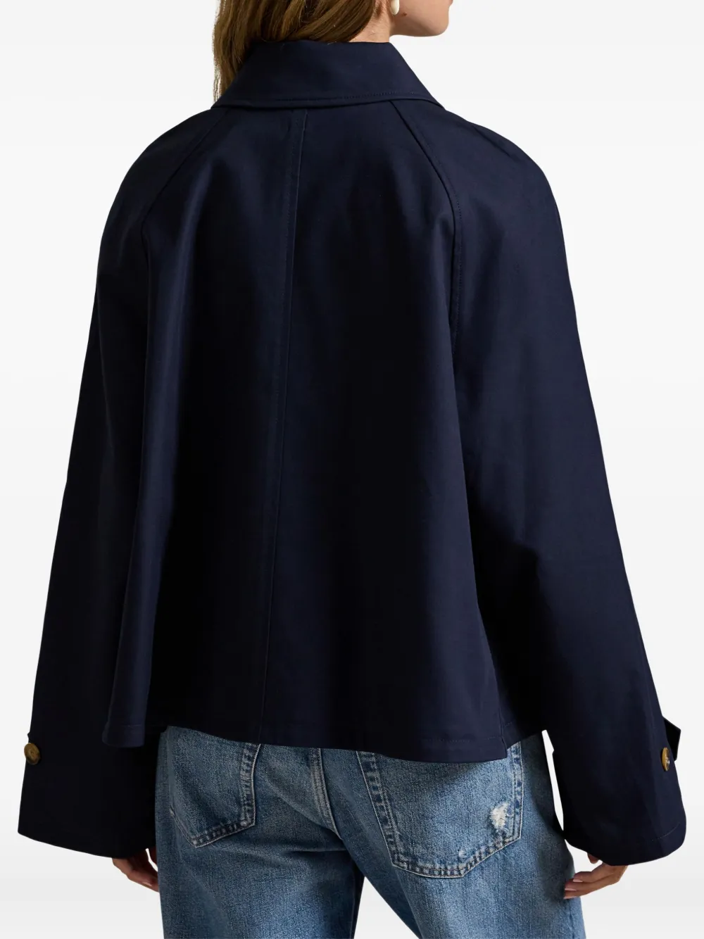 Polo Ralph Lauren Buttoned Jacket In Blue