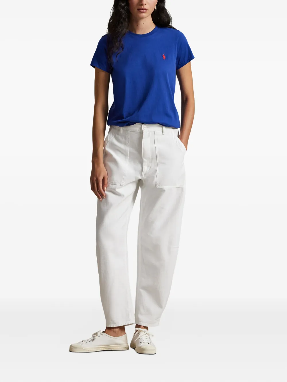 Polo Ralph Lauren Polo Pony Short-sleeve T-shirt In Blue