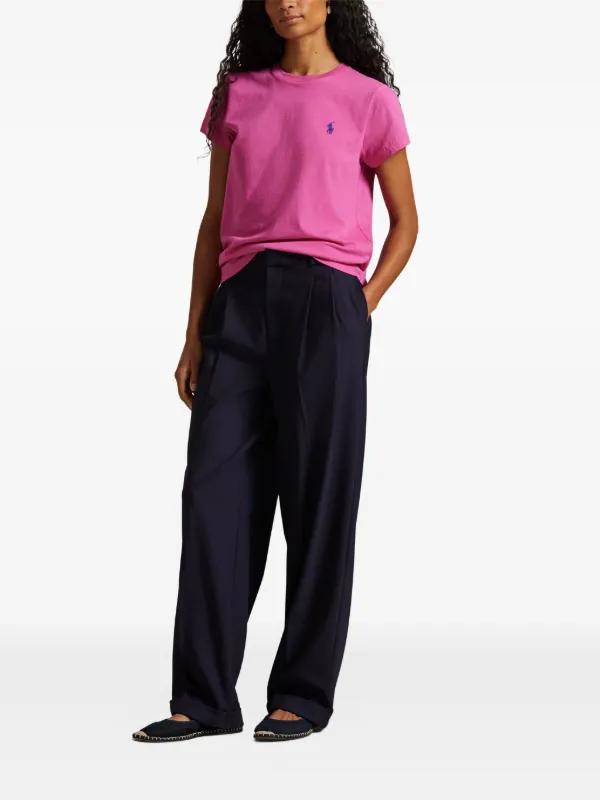 Polo Ralph Lauren Polo Pony short-sleeve T-shirt | Pink | FARFETCH
