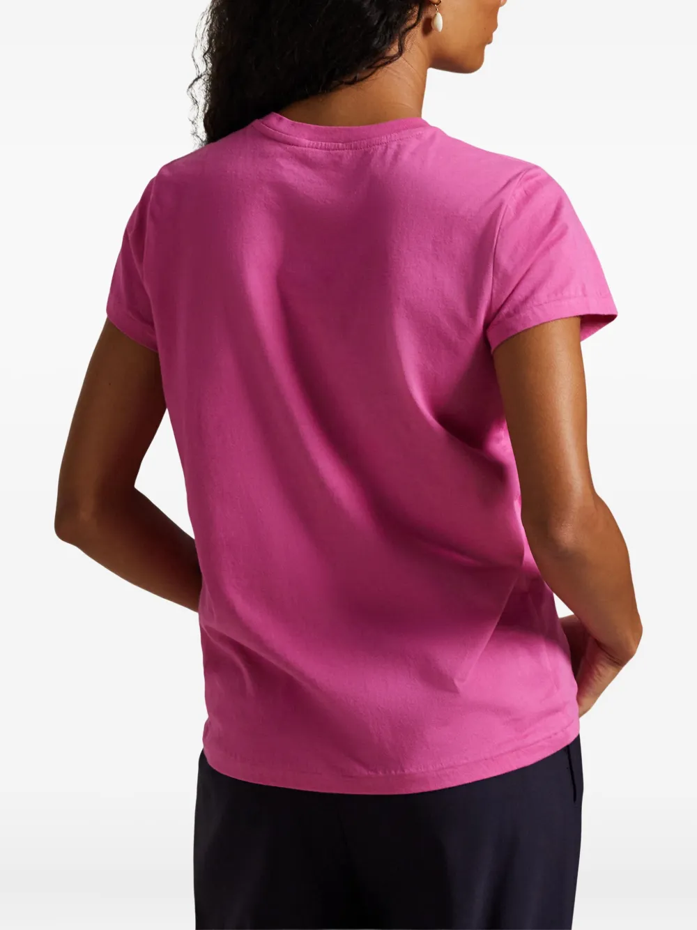 Polo Ralph Lauren Polo Pony Short-sleeve T-shirt In Pink