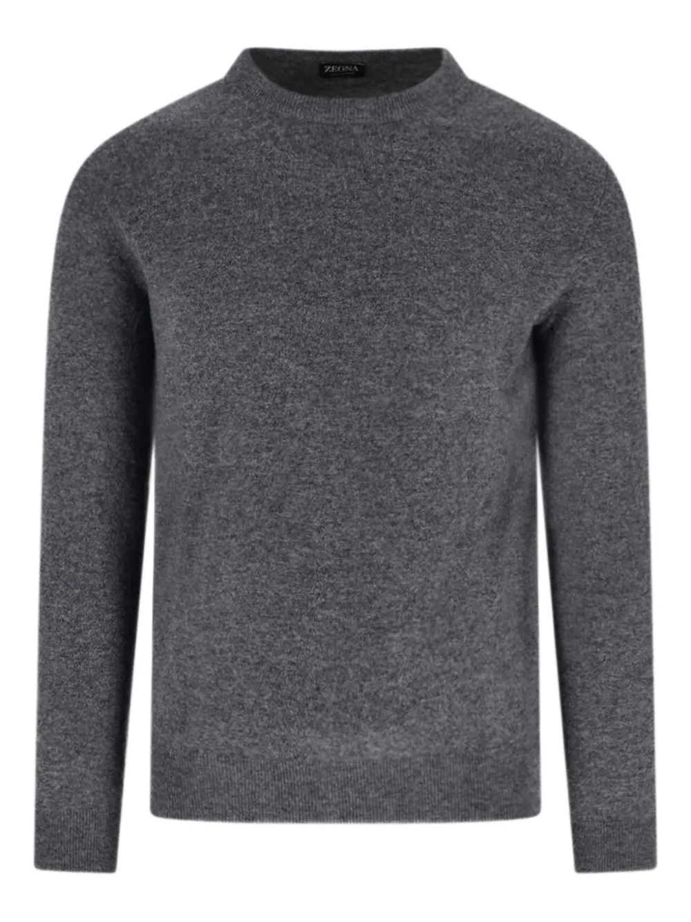 Zegna Klassischer Kaschmirpullover | Grau | Image 1
