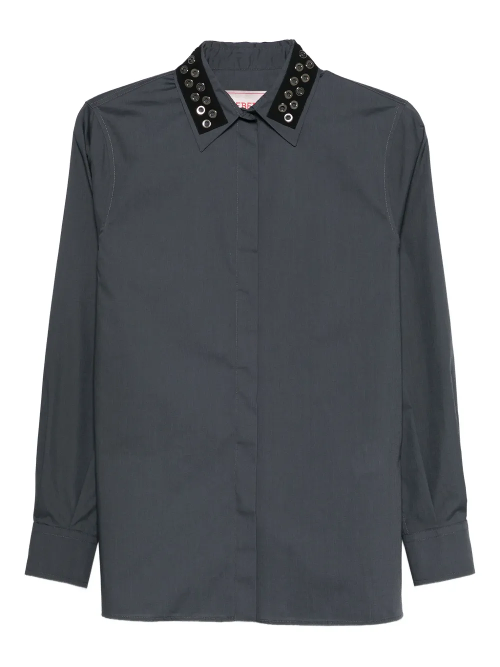 Iceberg camisa con detalles en el cuello | gris | Image 1