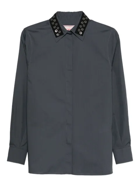 Iceberg embellished-collar shirt