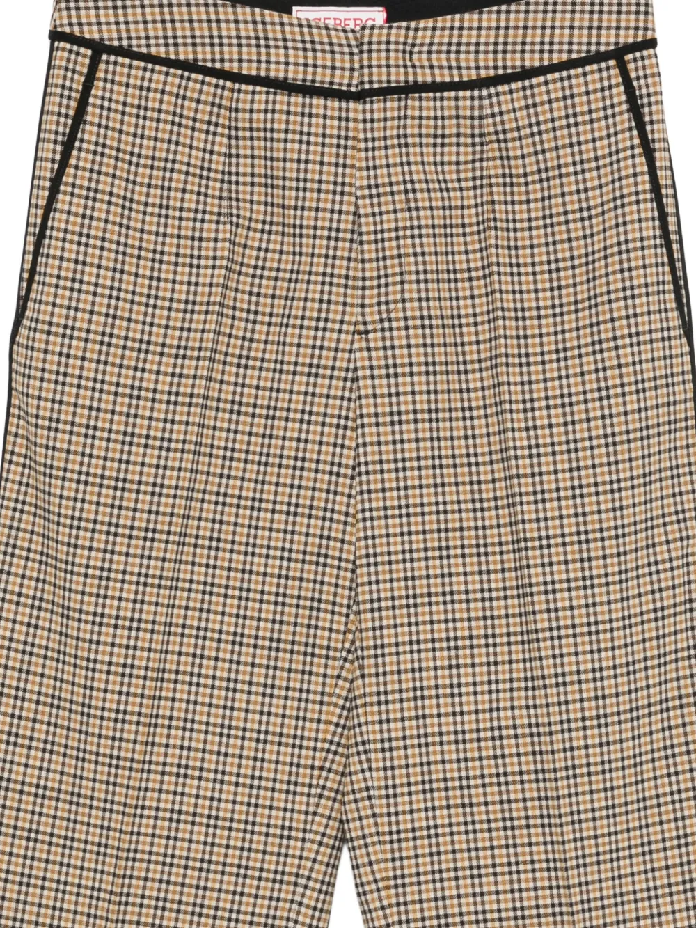 Iceberg Geruite broek Beige