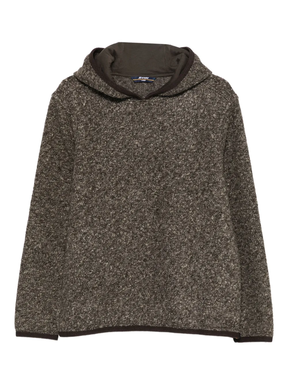 K-Way hoodie con detalle de ribete | verde | Image 1