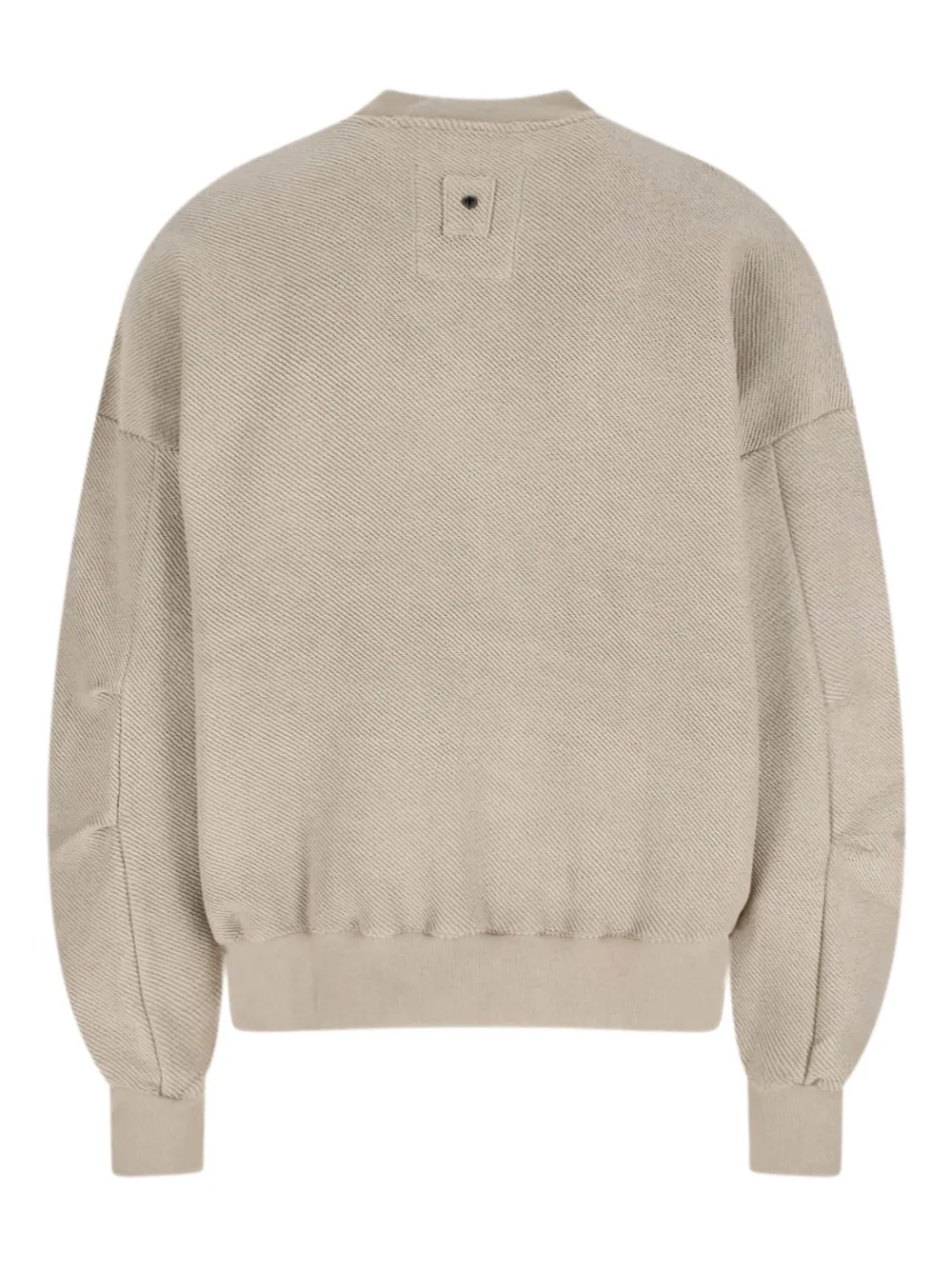 White Sand Sweater met ronde hals - Beige