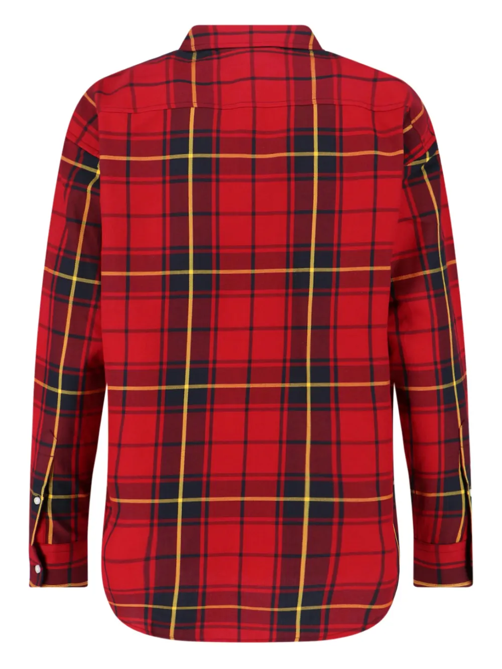 Lauren Ralph Lauren Geruite blouse met kralen - Rood