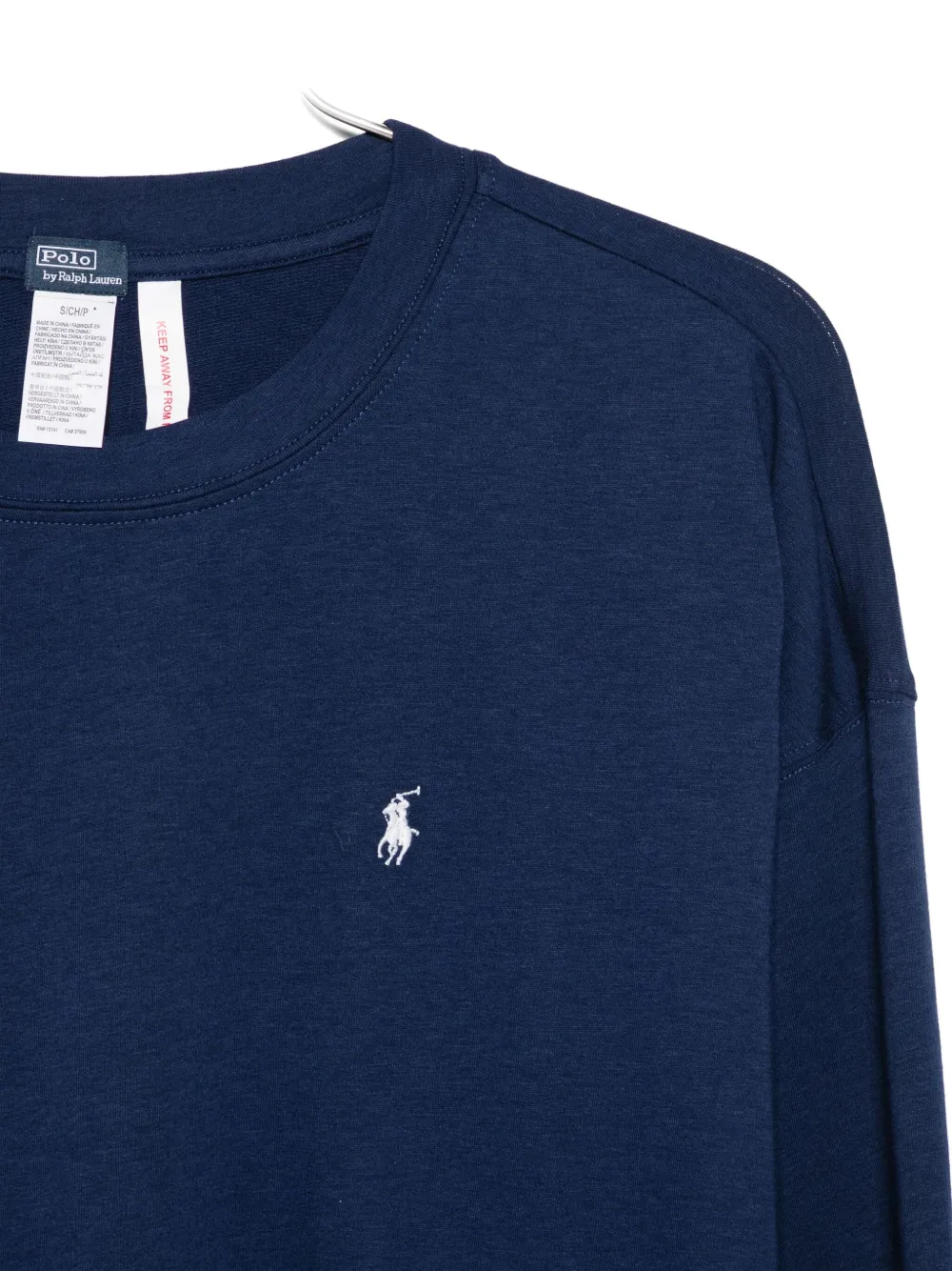 Polo Ralph Lauren Polo Pony-embroidered Pyjama In Blue