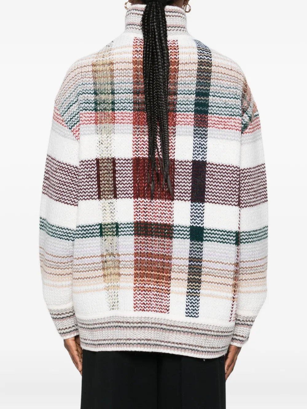 Missoni Geruit vest Wit