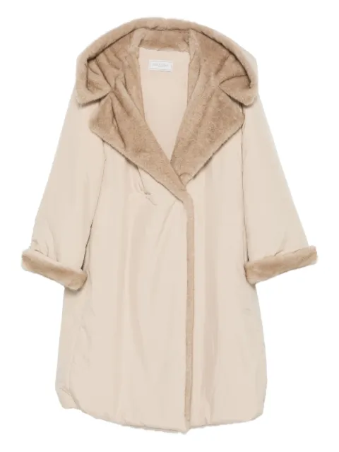 Antonelli faux-fur trimmed hooded coat