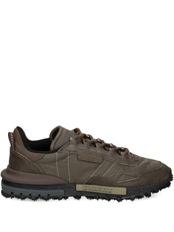 Lacoste Elite Active Sneakers | Brown | FARFETCH UZ