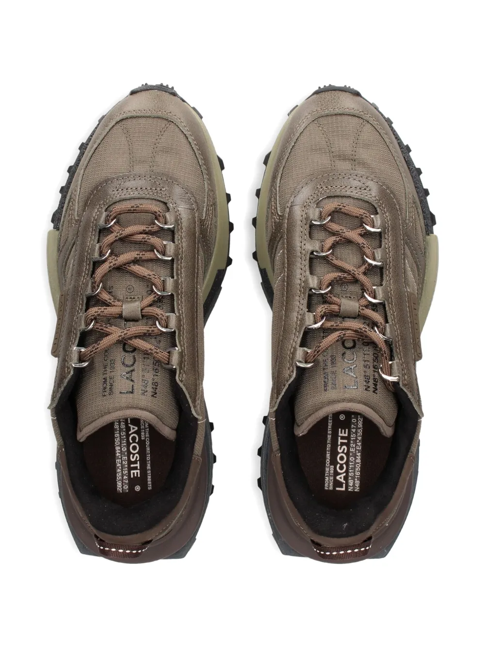 Lacoste Elite Active sneakers Bruin