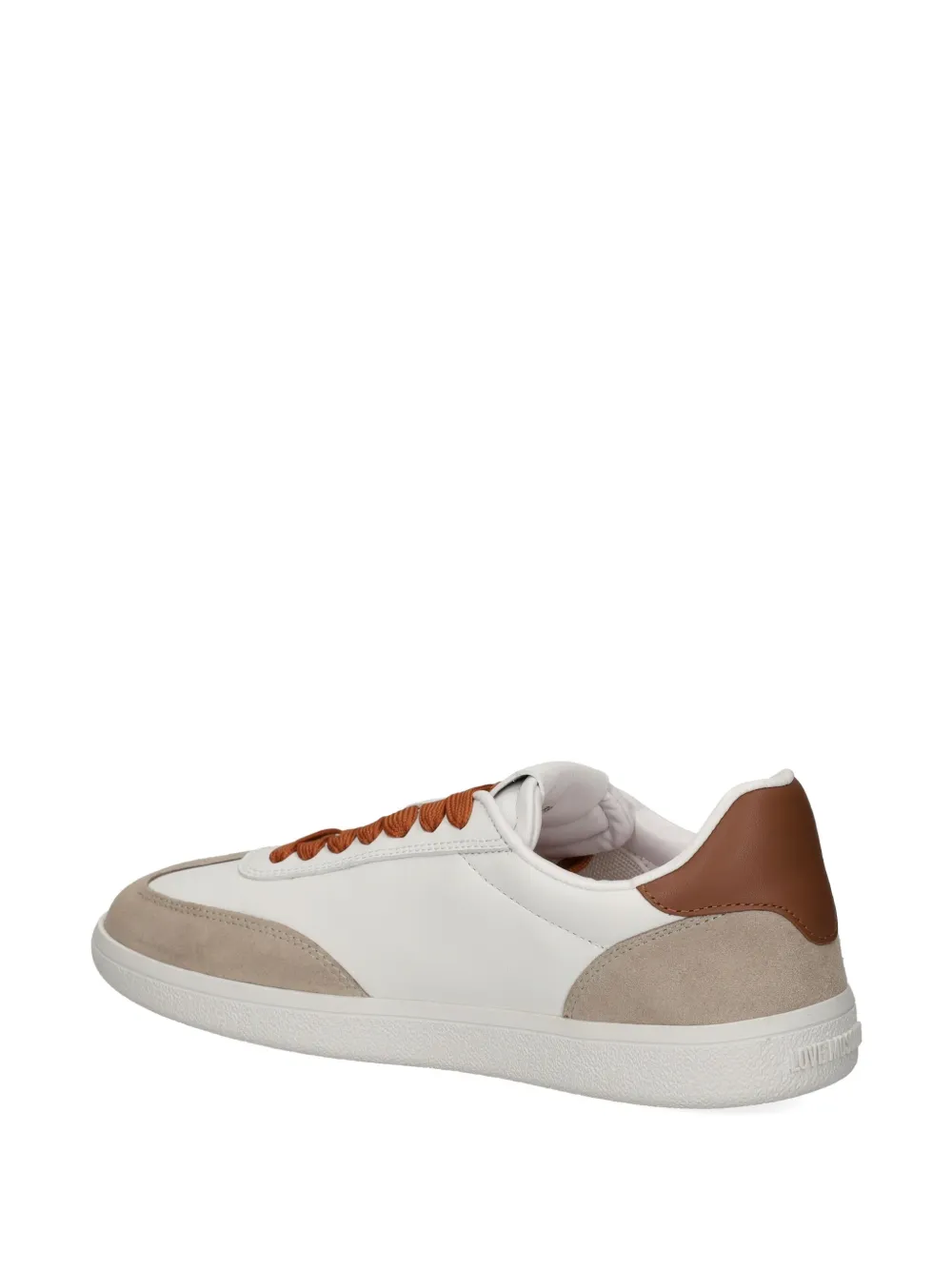Love Moschino Sneakers met hartapplicatie Wit