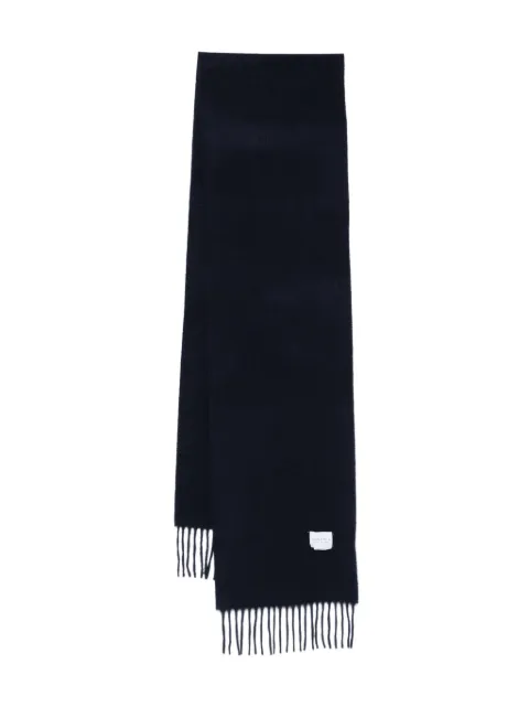 Sunspel cashmere fringed scarf