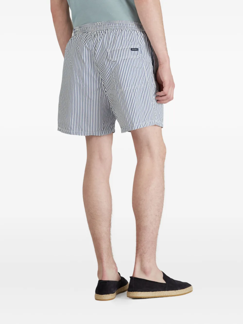 Incotex Zwembroek met trekkoord Wit