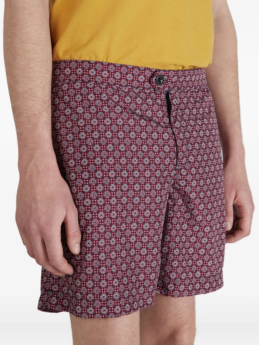 Incotex short de bain à imprimé géométrique | Shorts de bain | Image 2