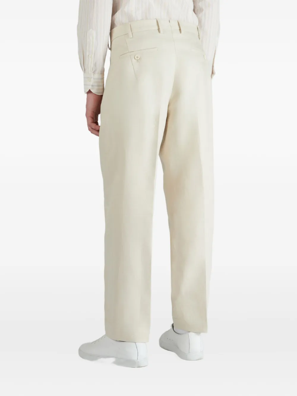 Incotex Linnen broek Beige