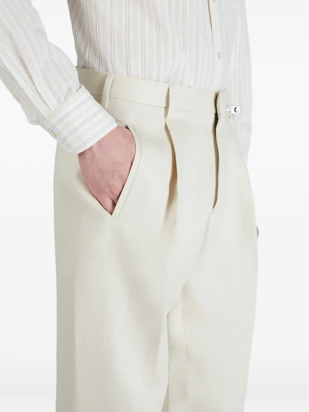 Incotex Linnen broek Beige