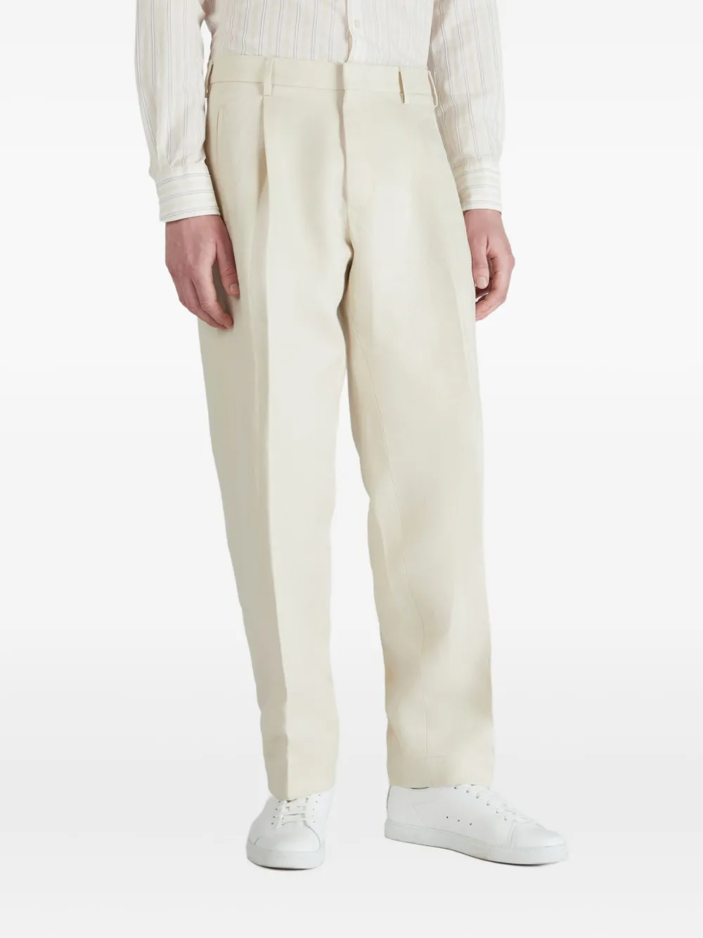 Incotex Linnen broek Beige