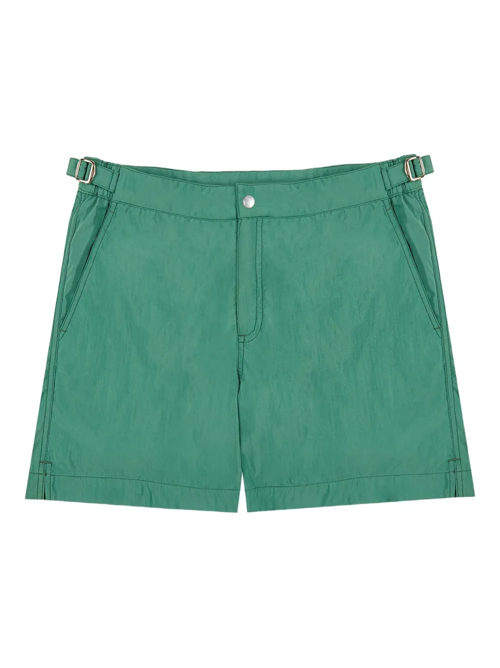 Incotex shorts de playa con parche del logo | verde | Image 1
