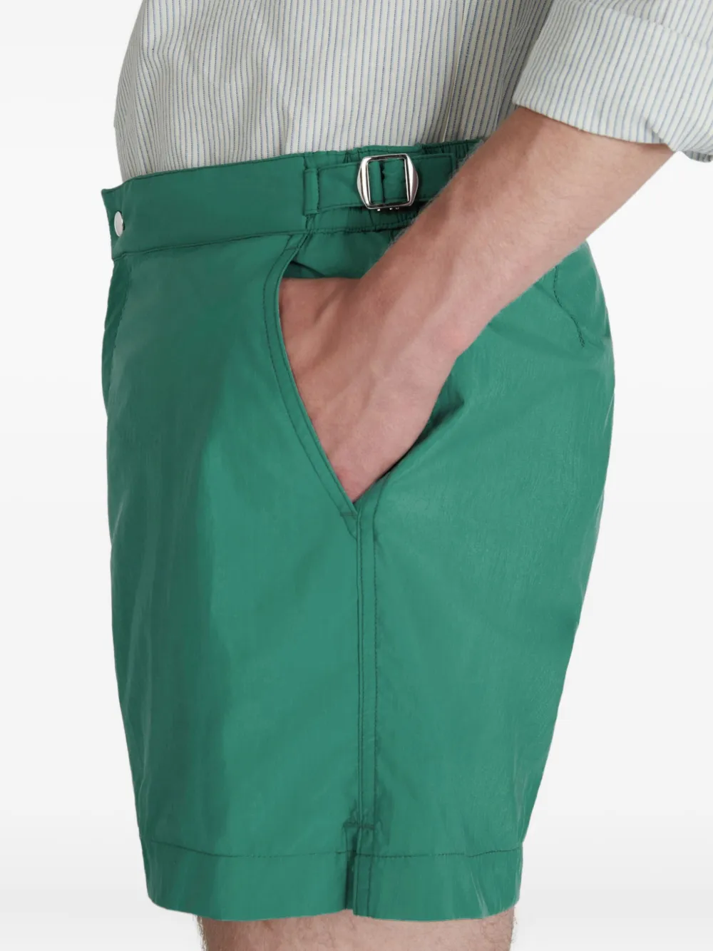 Incotex shorts de playa con parche del logo | Shorts de playa | Image 2