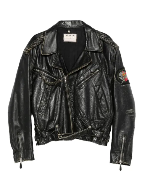 A.N.G.E.L.O. Vintage Cult veste en cuir (années 2000)