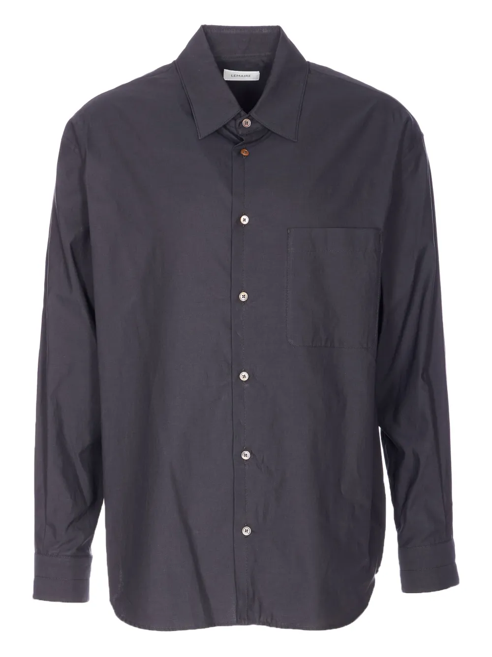 LEMAIRE front-button shirt | Grey | Image 1