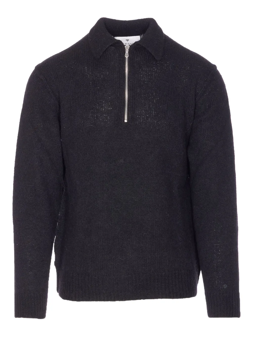 SEVEN GAUGE pull à col zippé | noir | Image 1