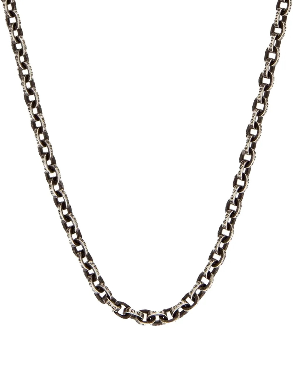 Chrome Hearts Chain Necklace In Gray