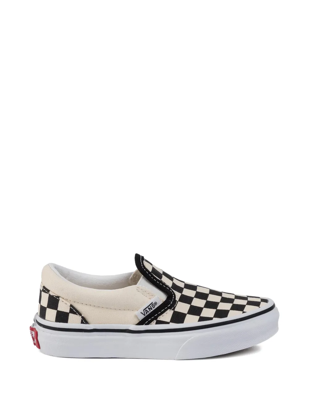 Vans Kids checkerboard sneakers - Wit