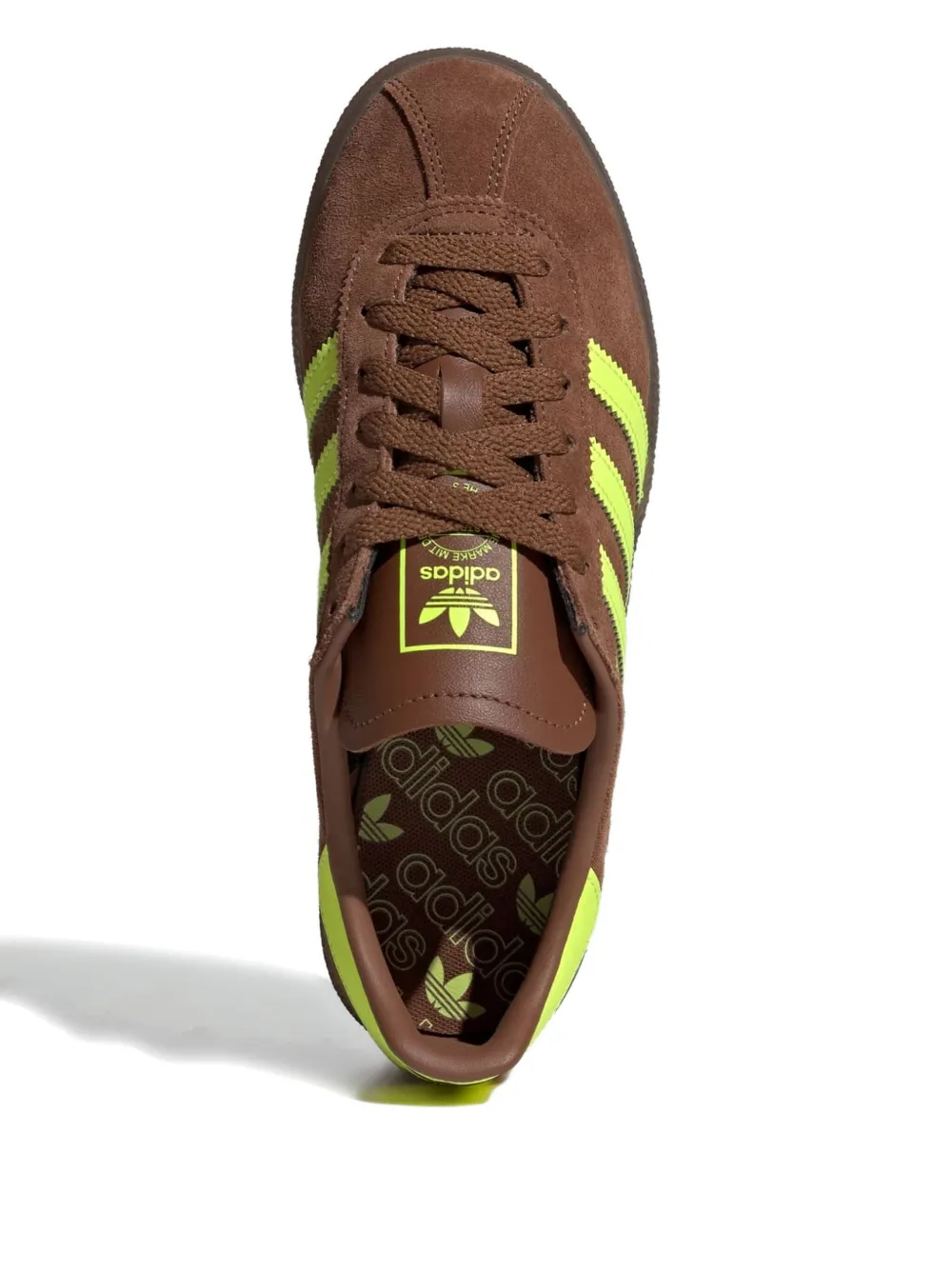 adidas Gestreepte sneakers Bruin