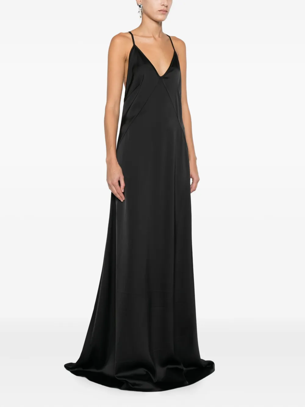 Rhizome Kyle Maxi Dress In Black