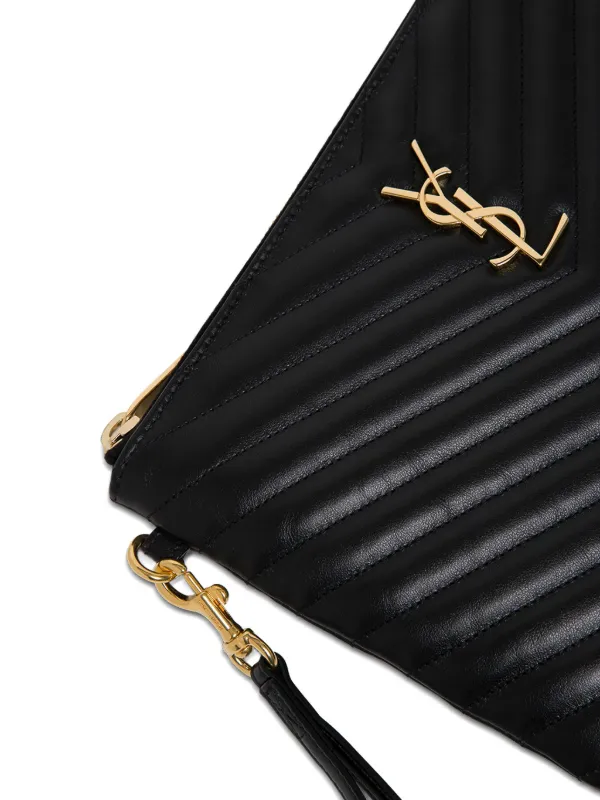 Saint Laurent クラッチバッグ | ブラック | FARFETCH JP