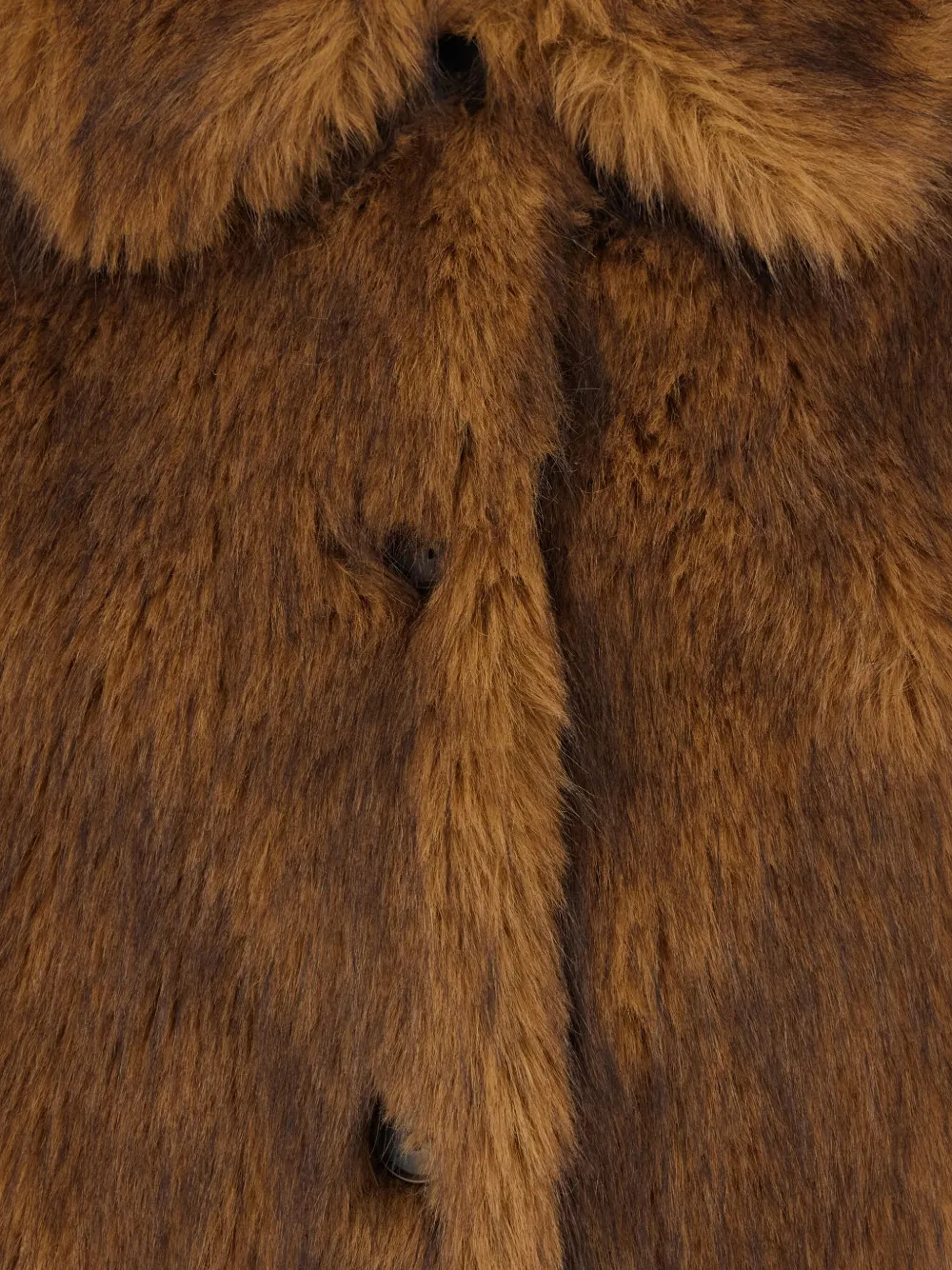 Ba&sh Lestor Faux-fur Coat In Brown