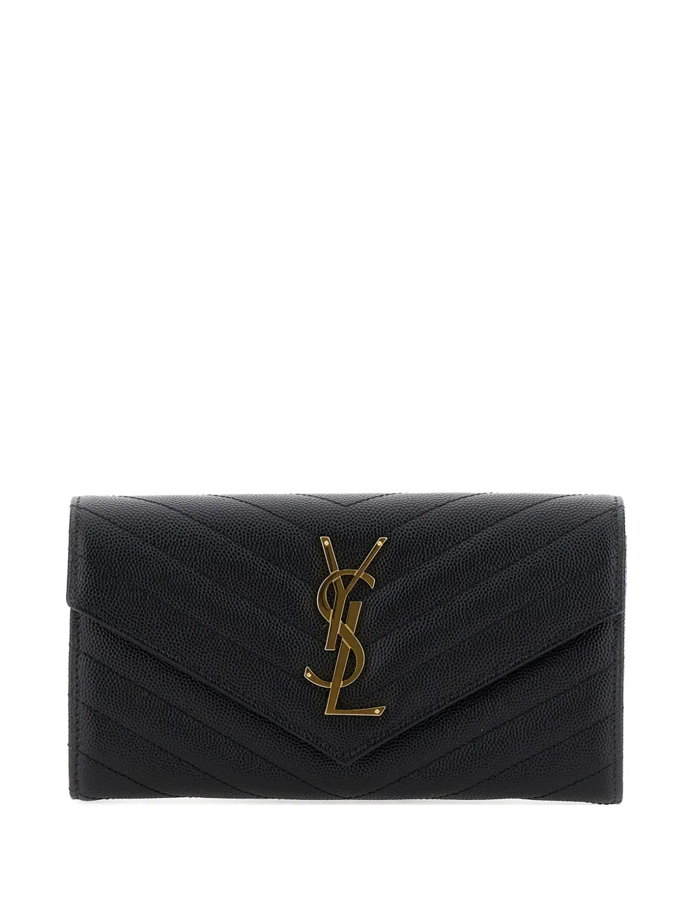 Saint Laurent logo-appliqué wallet | Black | Image 1