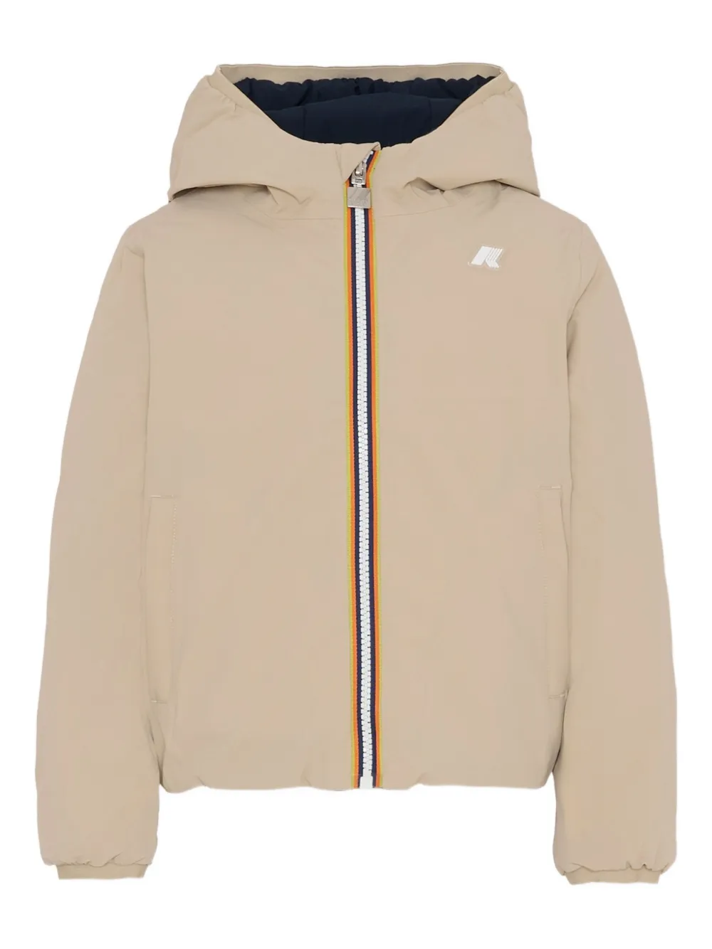 K Way Kids Jack reversible jacket | Neutrals | Image 1