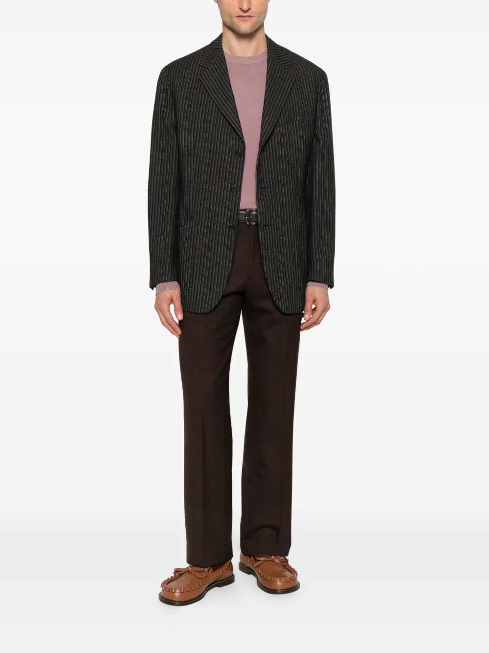 Romeo Gigli Pre-Owned 1990s striped jacket | Image 2