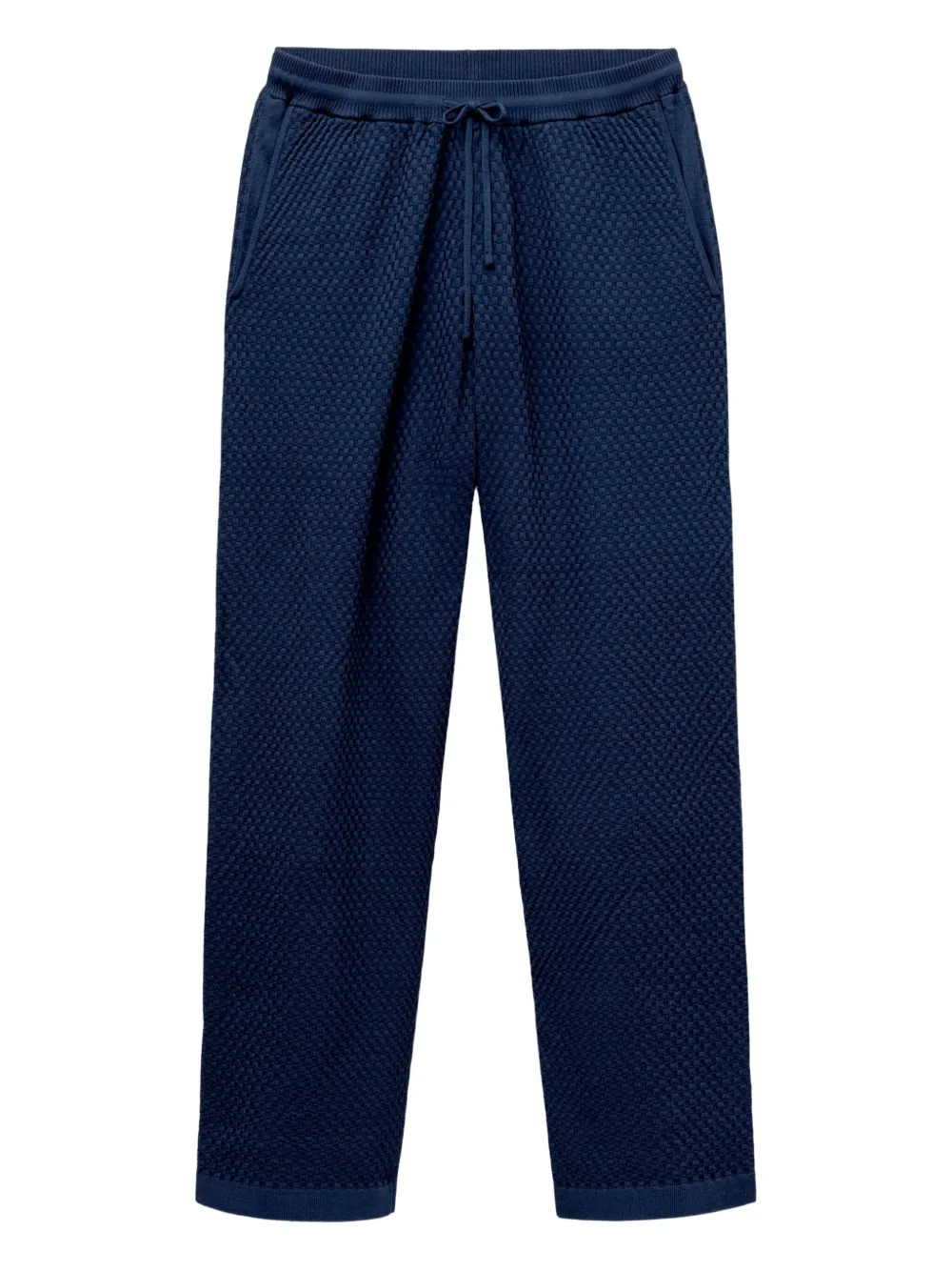 CHÉ textured drawstring trousers | Blue | Image 1