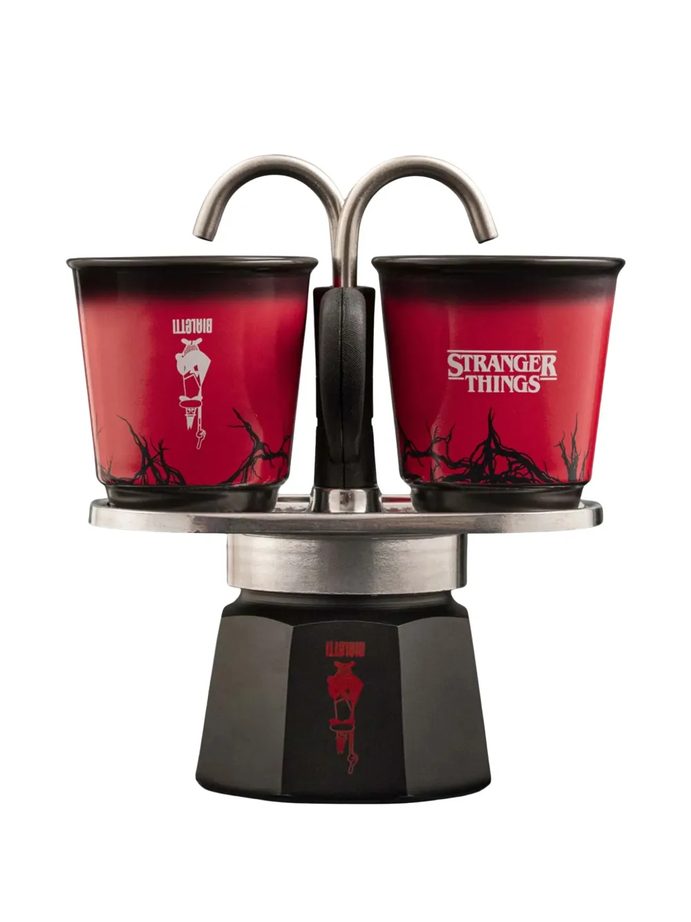 Bialetti x Netflix Stranger Things mini express (set of three) | Black | Image 1