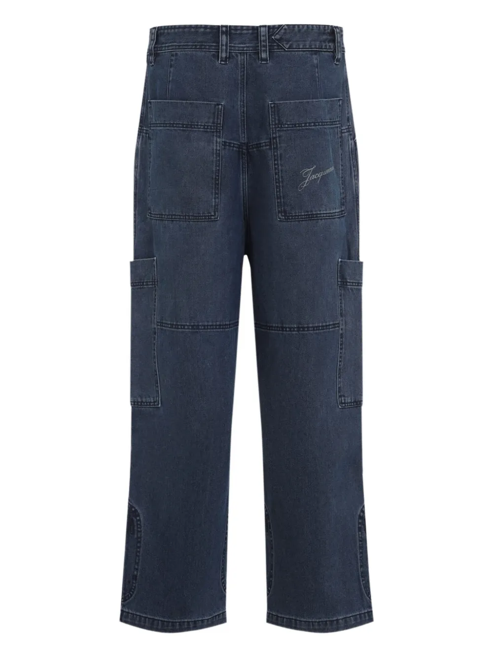 Jacquemus Carré de-Nîmes jeans - Blauw