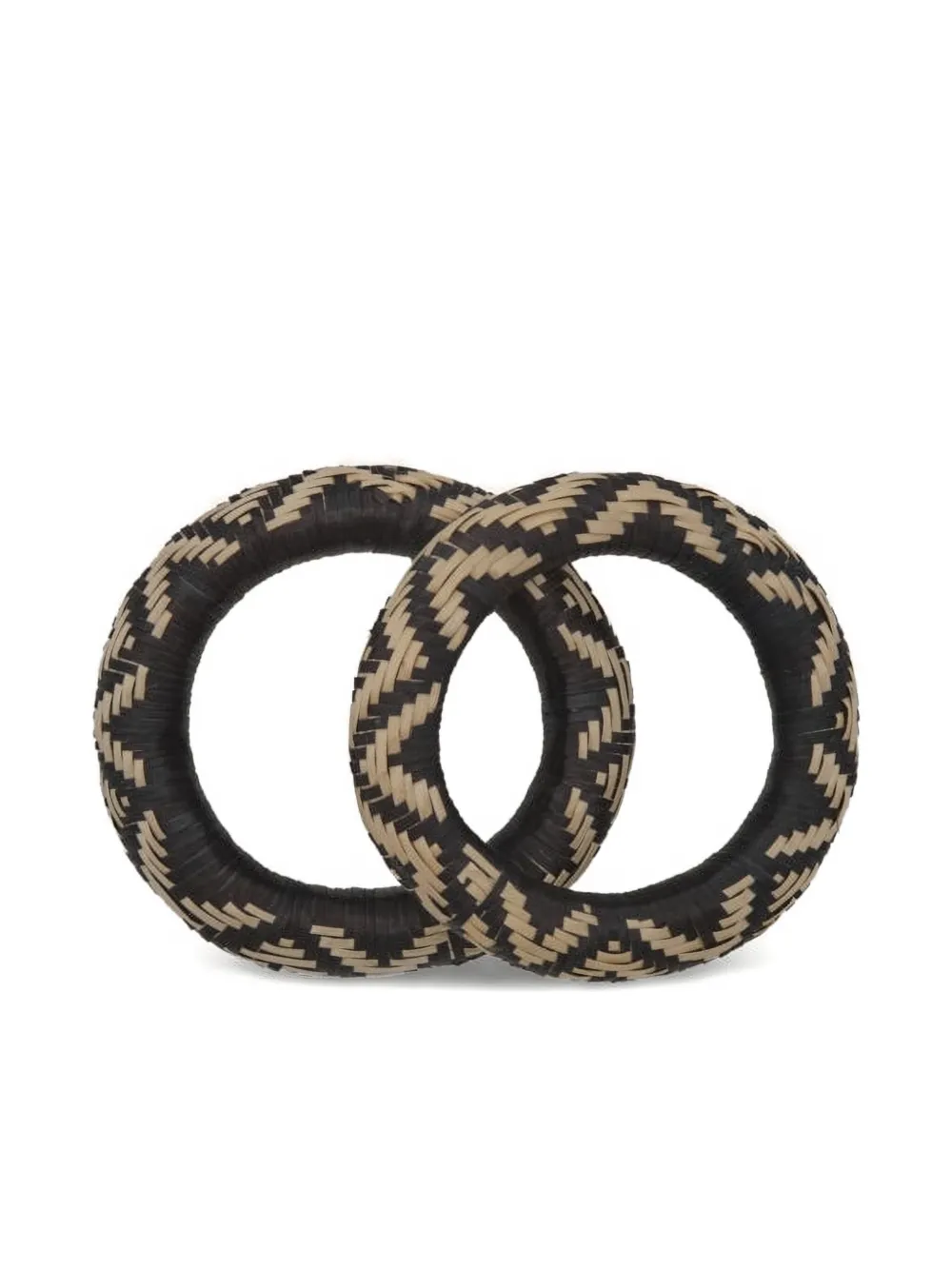 Johanna Ortiz Bracciali Cosmic Serpent (2 pezzi) - Nero