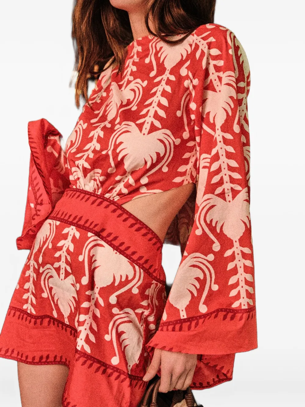 Johanna Ortiz Jurk met tekst - Rood