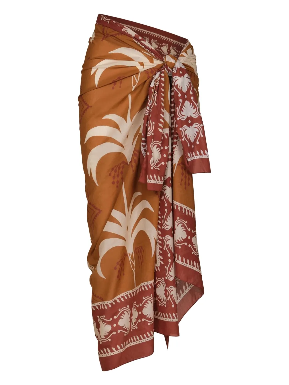 Johanna Ortiz Dance Of Pareo wikkelrok Bruin